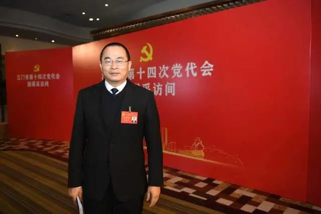 江门市城市管理和综合执法局党组书记、局长周志东。南方+ 杨兴乐 拍摄 图片