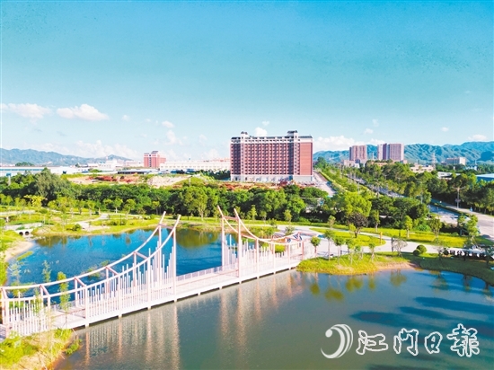 崖门镇全力打造现代化产教新城。