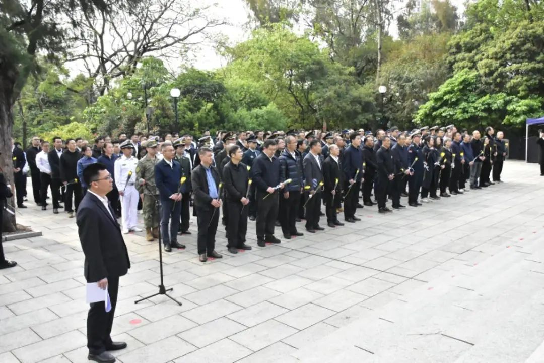 家国又清明，鲜花献英烈——江门市举行“赓续·2025·清明祭英烈”活动