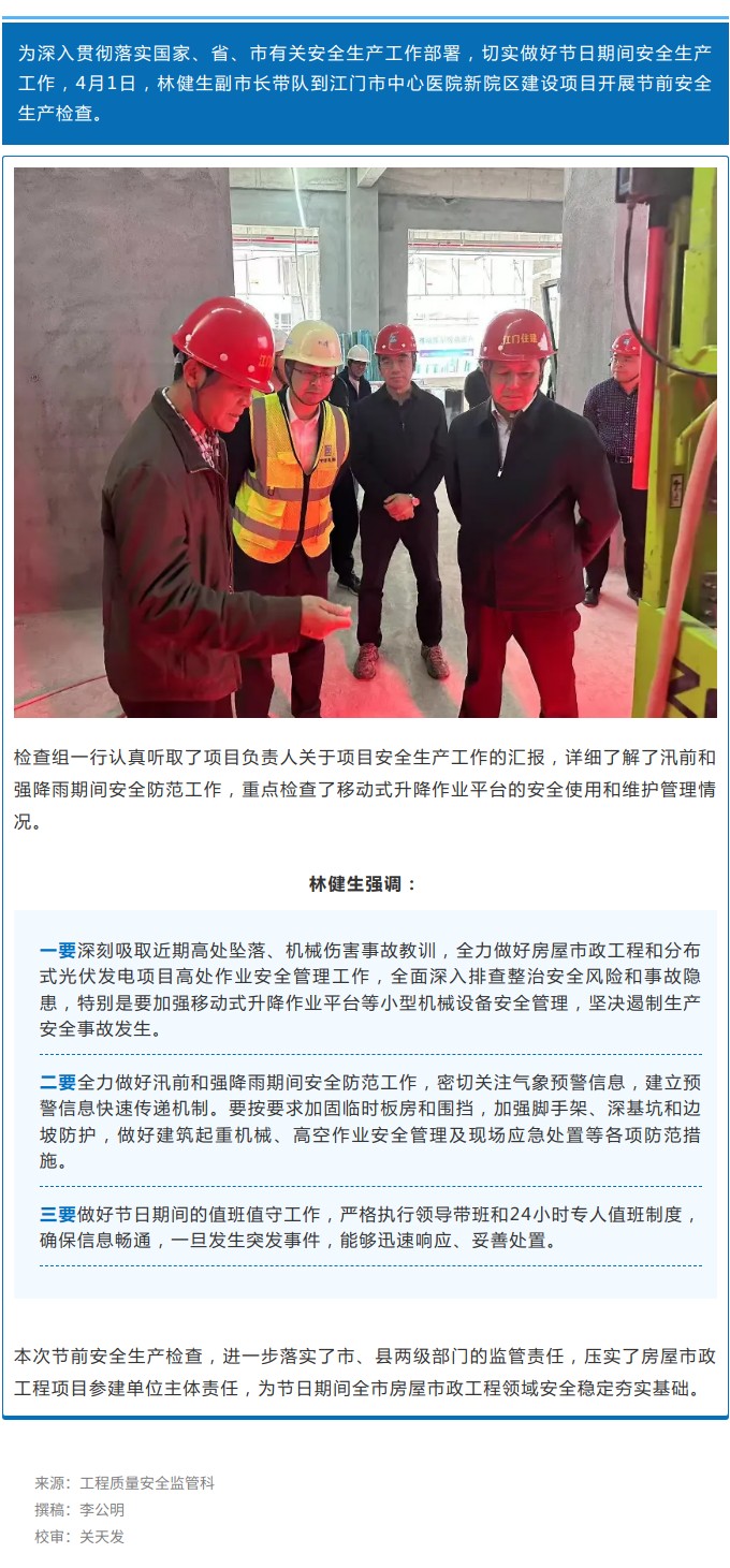 安全无假期，防患于未然！市领导节前带队开展建筑工地安全生产检查.jpg